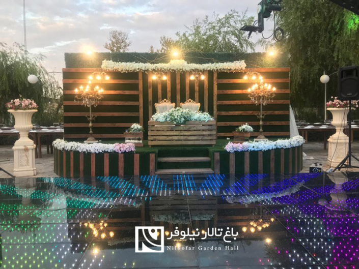 باغ تالار نیلوفر اصفهان- تالار عروسی