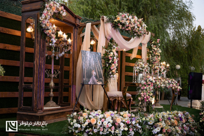 باغ تالار نیلوفر اصفهان- تالار عروسی